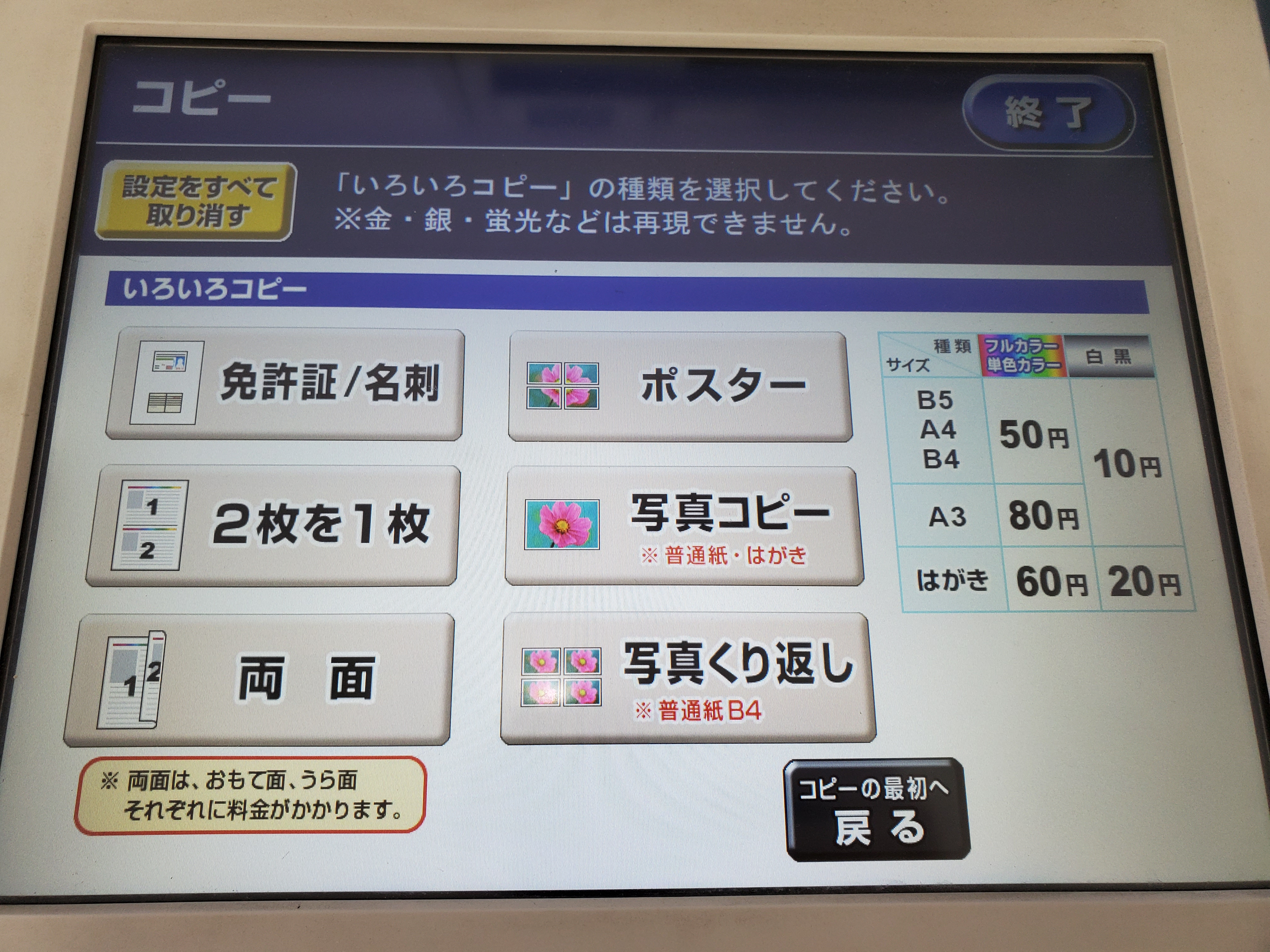 セブンで運転免許証を10円で両面コピーする方法 コログ